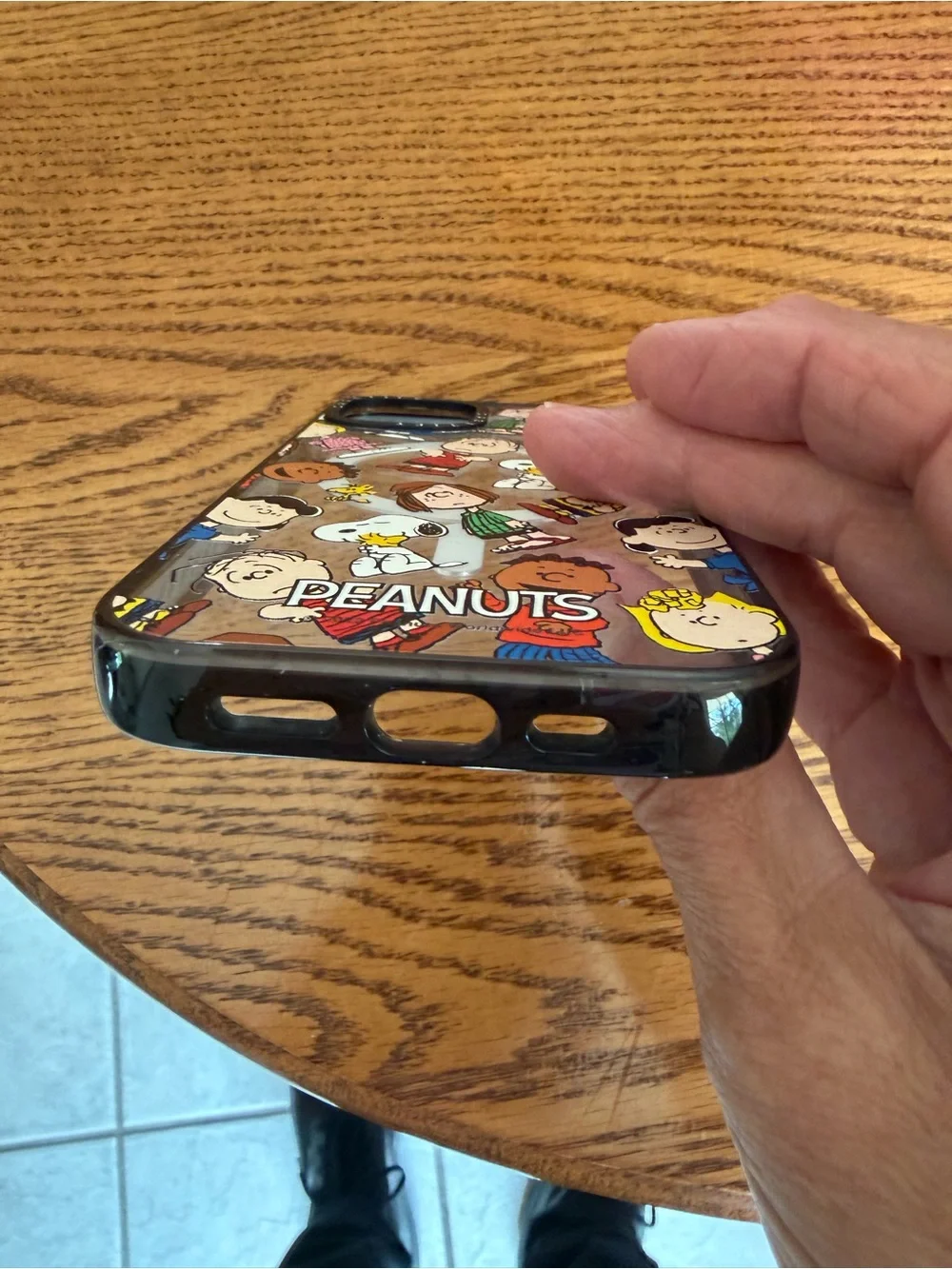 Casetify IPhone 14 Peanuts Clear Case with Mag Safe